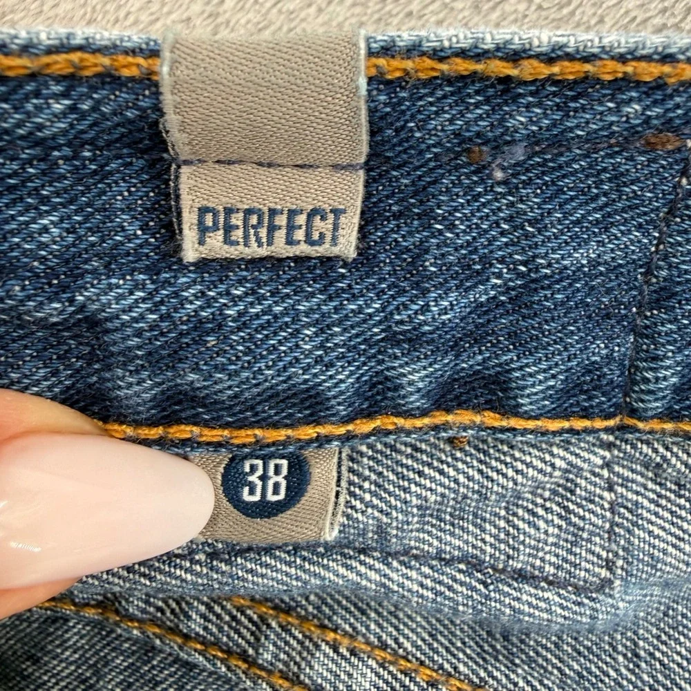 Citizens of‎ Humanity Perfect Straight Leg Jeans Blue Mens Made in USA Size 38 - Picture 4 of 16